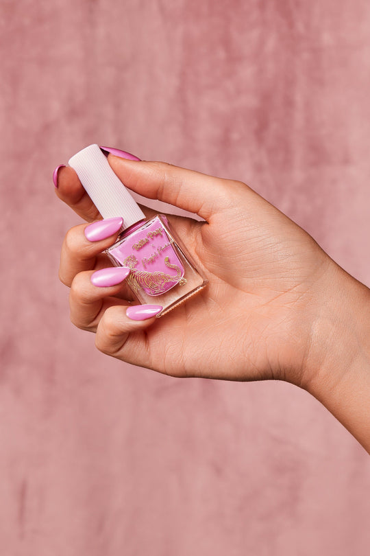 Orchid Pink Yaeger Long Lasting Eco Nail Polish