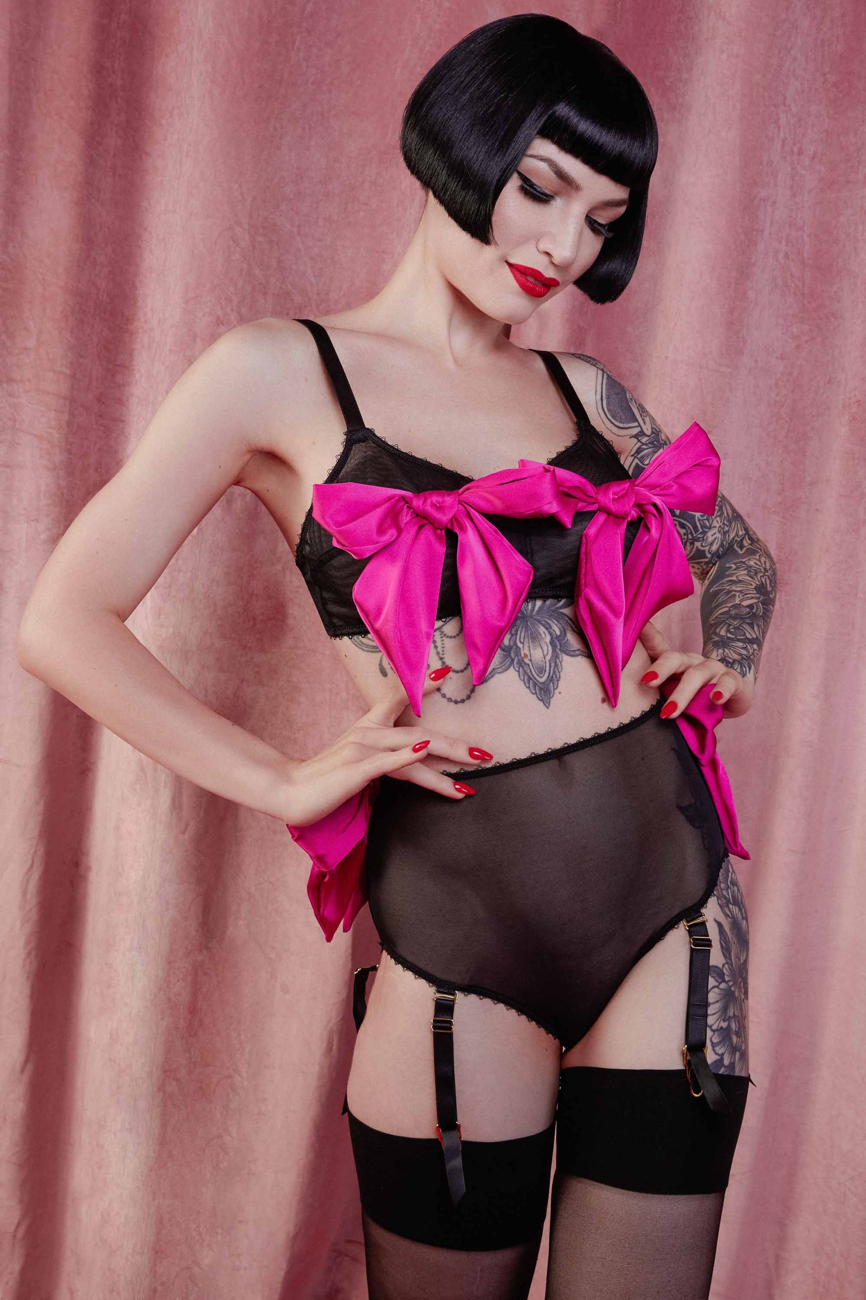 Bettie Page Lingerie Vintage & Pin Up Underwear Playful Promises