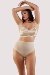 Champagne Mesh Classic Brief