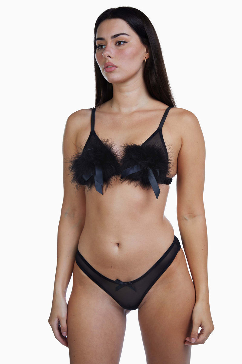 Powder Puff Brief Black