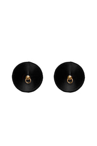 Etta Black Ring Nipple Pasties