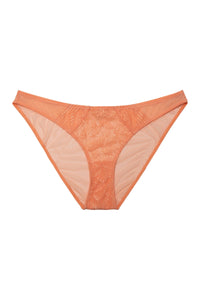 Emma Coral Brazillian Lace Brief