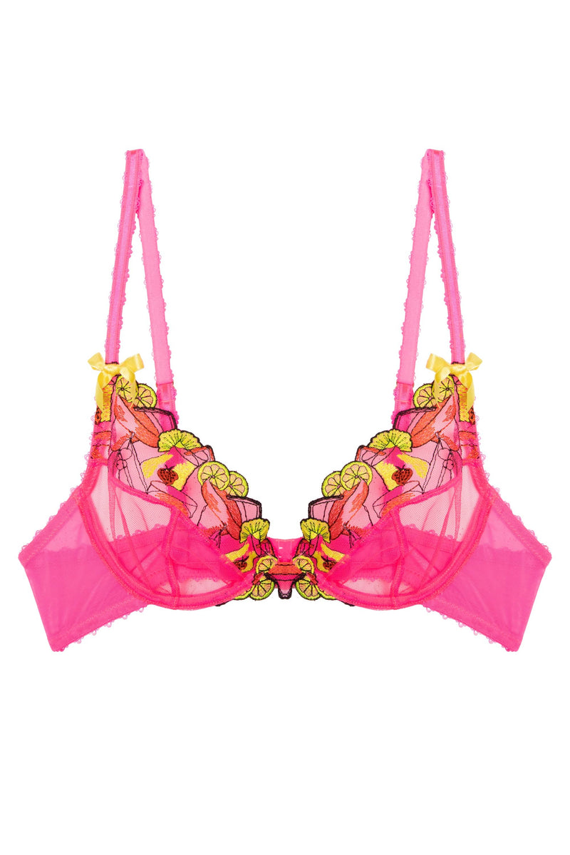 Vibrant Neon Bras for a Playful Look