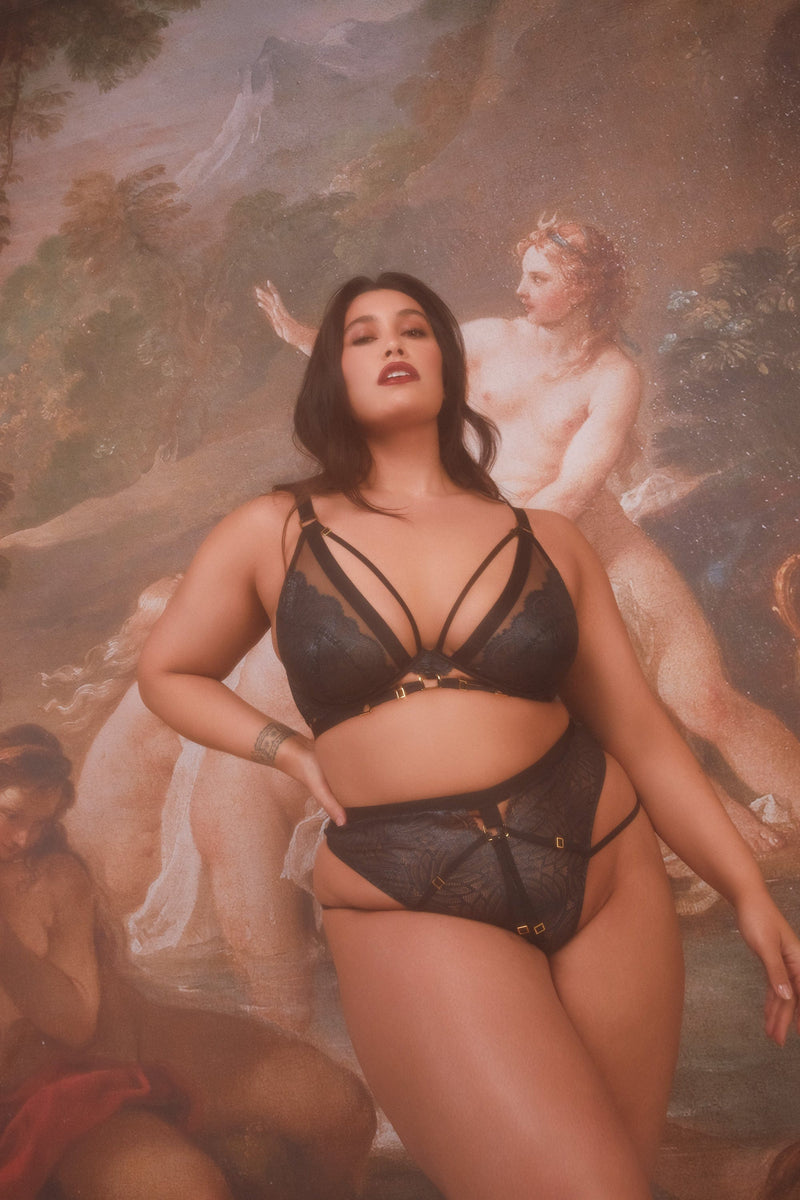 Lingerie on sale wet look