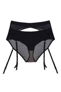 Charlie Black Cut-out Highwaist
