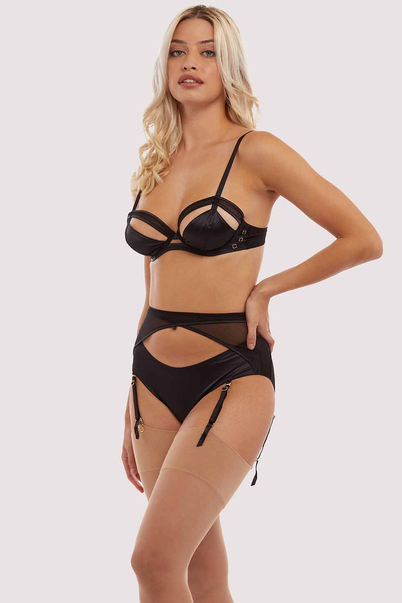 Charlie Black Cut-out Highwaist