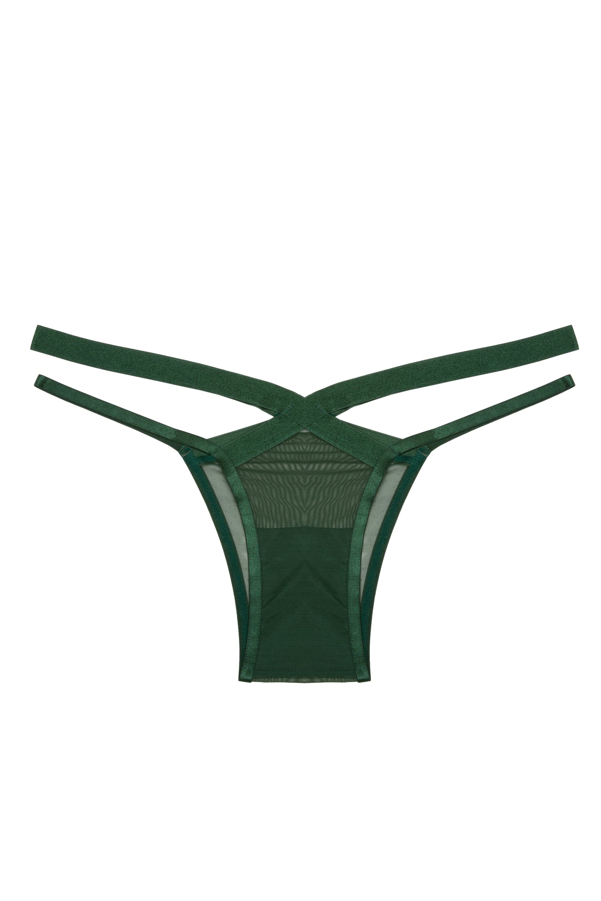 Regent Green Mesh Cross Over Brazilian