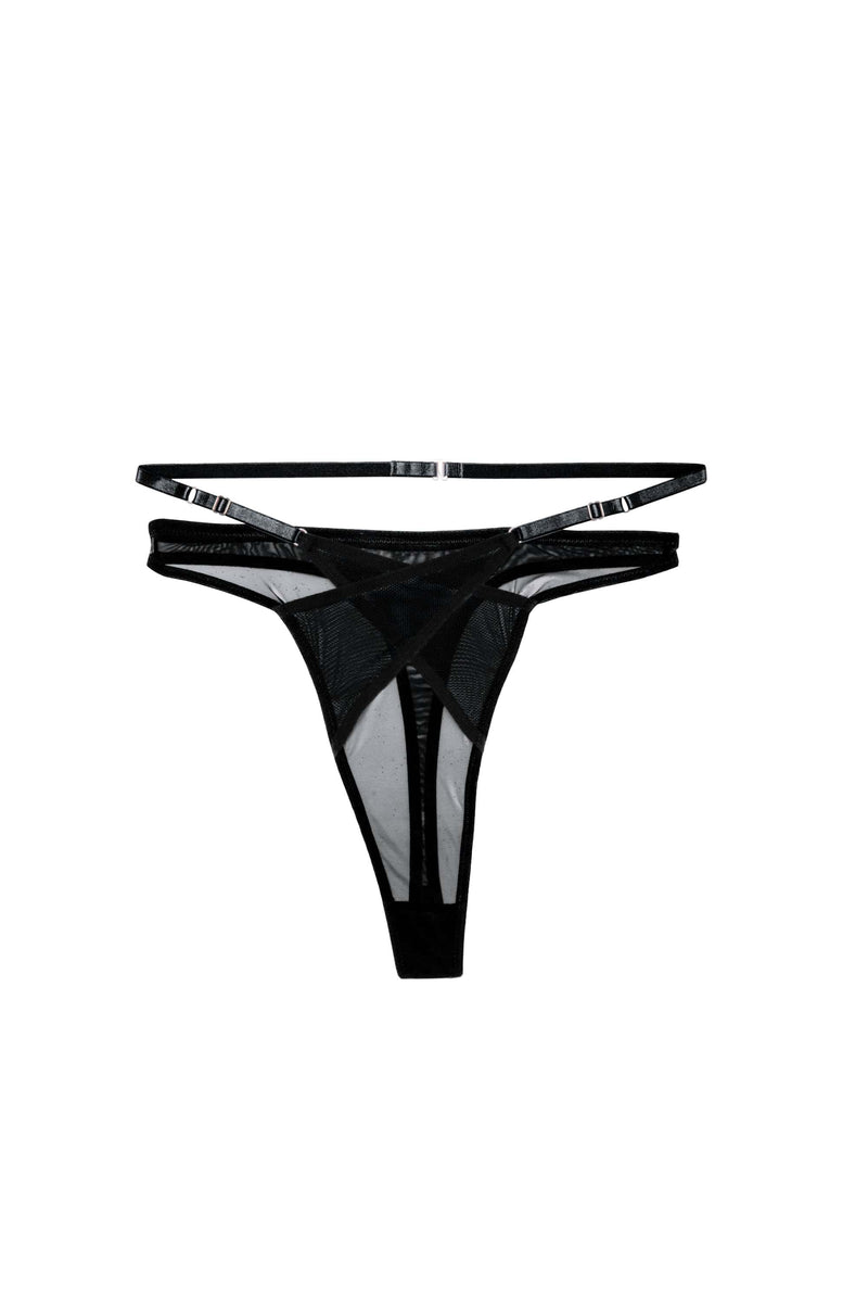 Eddie Black Crossover Wrap Set