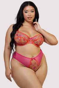 Magda Pink Neon Cocktail Embroidery Set
