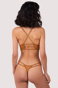 Medusa Liquid Gold Thong