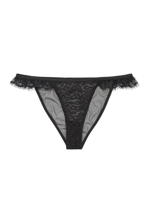 & Jenna Leopard Mesh Brief Seconds