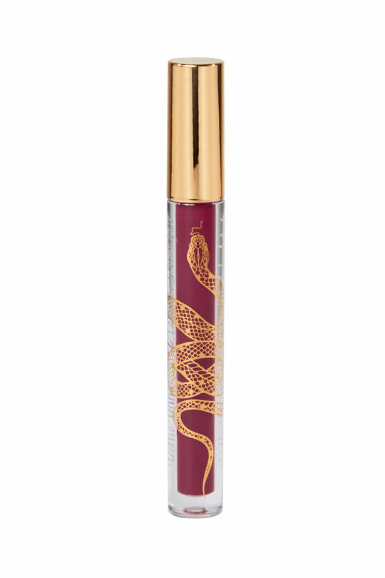 Dark Berry Red Klaw Transfer Resistant Long  Lasting Matte Liquid Lipstick