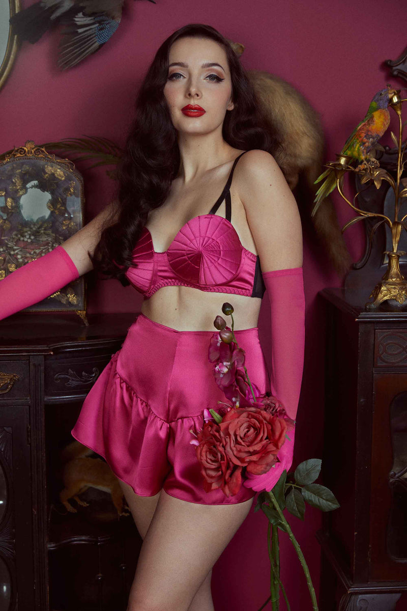Hot Pink French Knicker