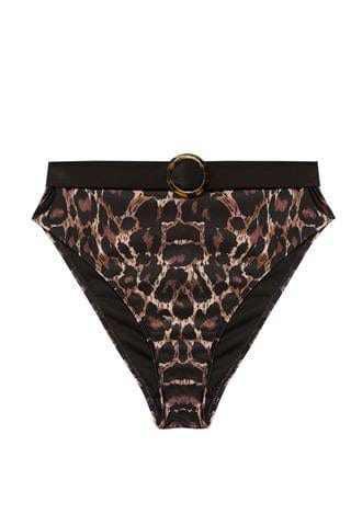 Eco Leopard Jayne Bikini Brief