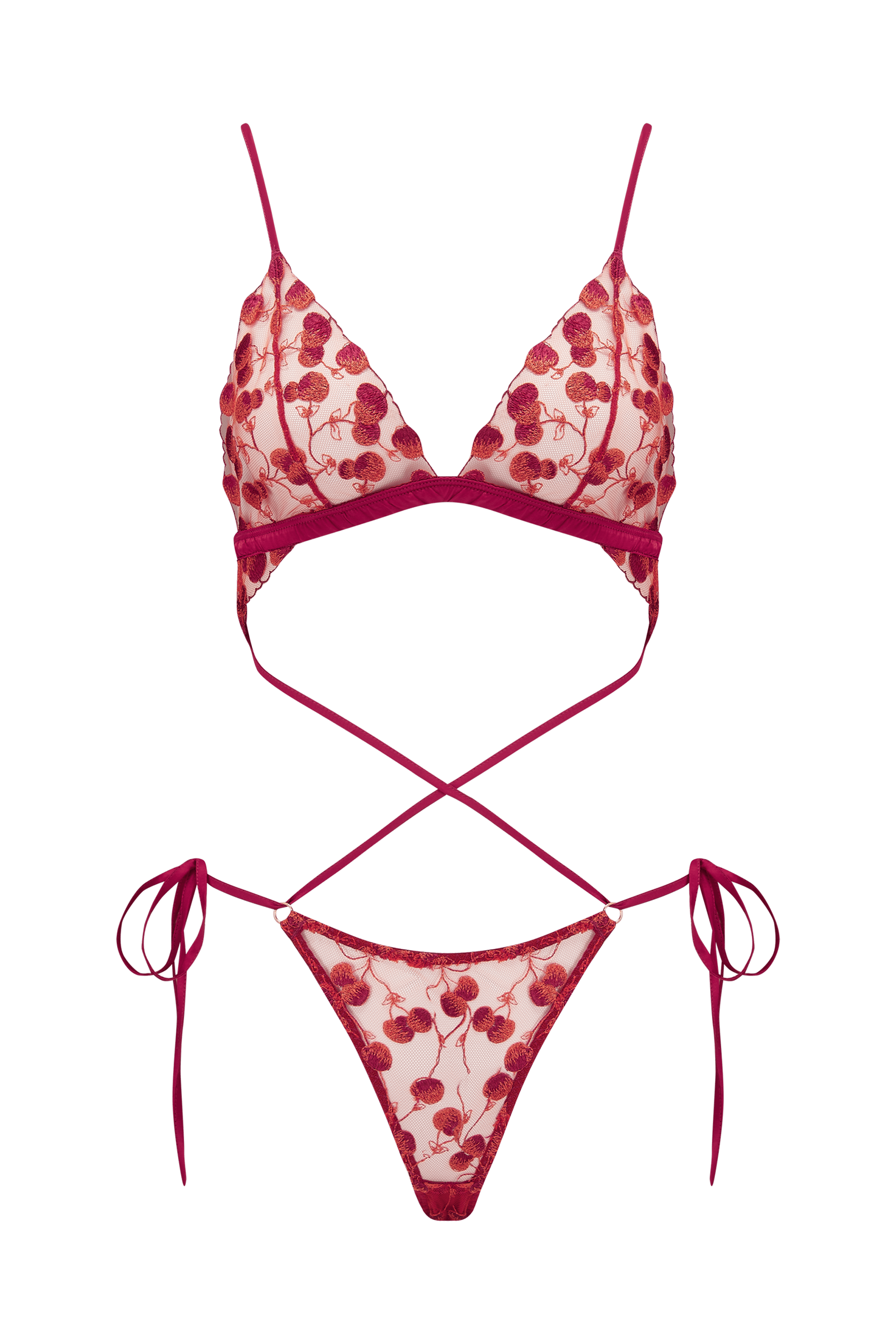Naomi Cherry Bodysuit