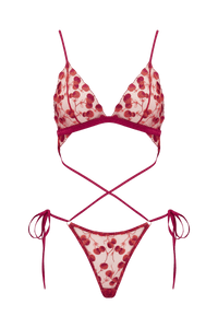 Naomi Cherry Bodysuit
