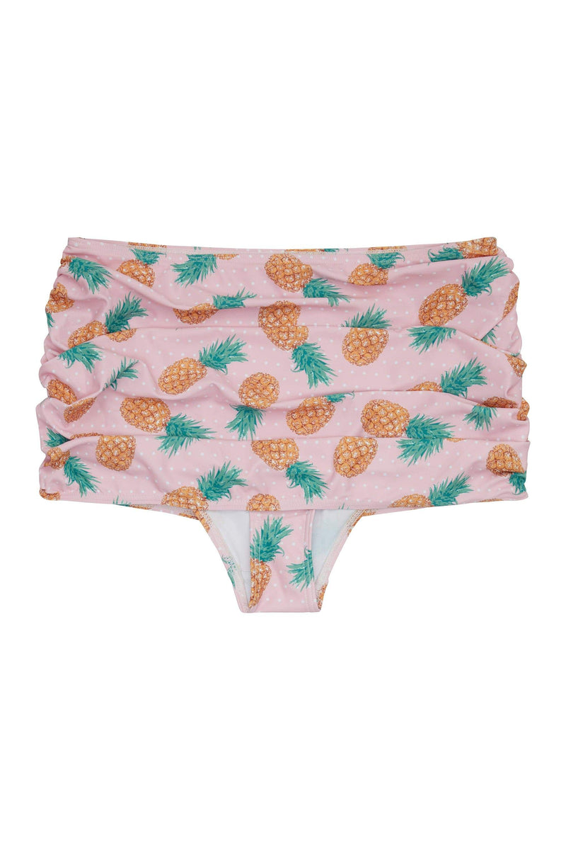 Pineapple Skirted Bikini Brief