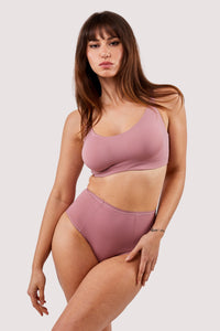 Second Skin Rose Recycled Highwaist Brief