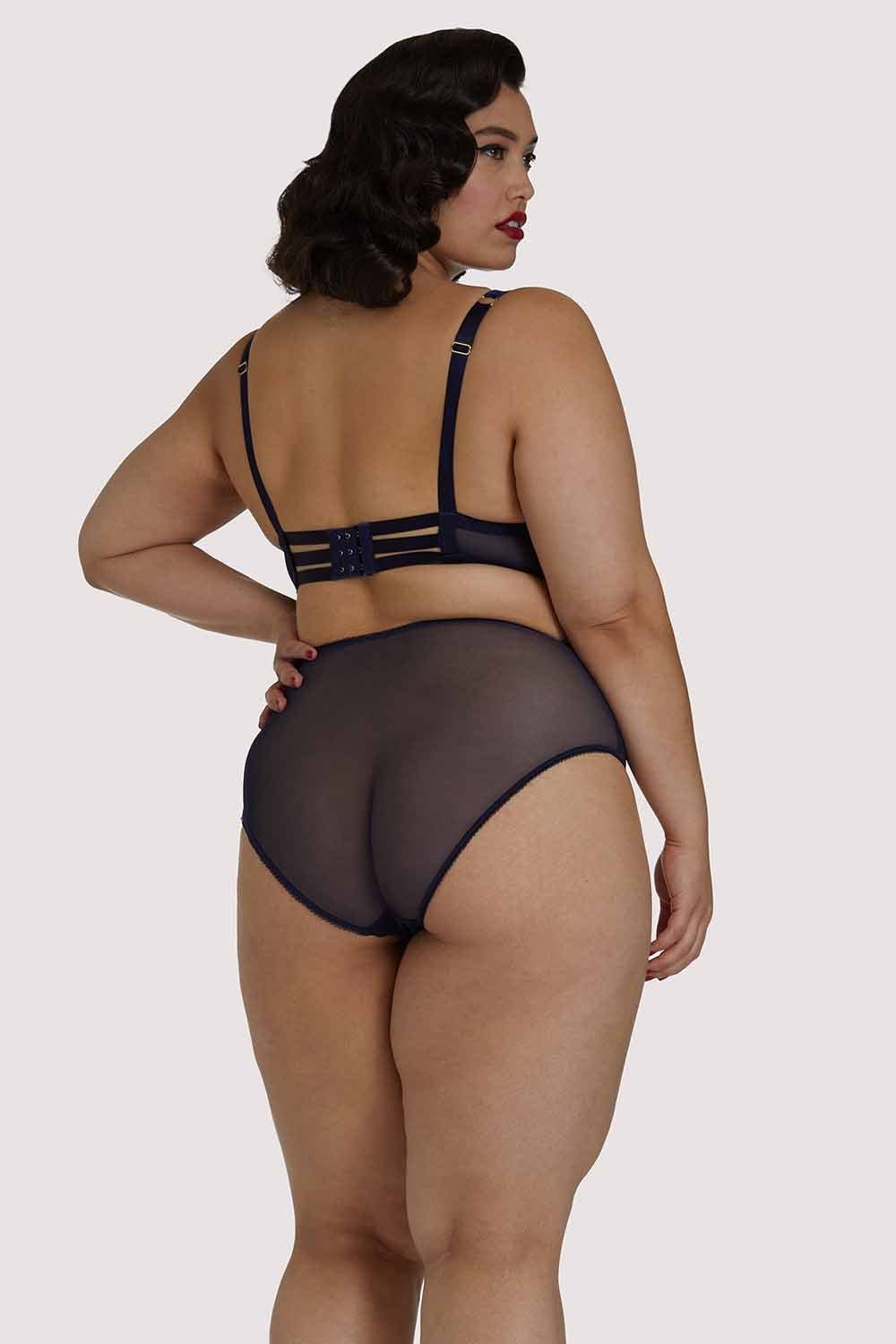 Evelina Blue Curve Bra