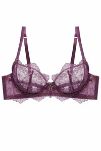 Lurex Amythest Bra