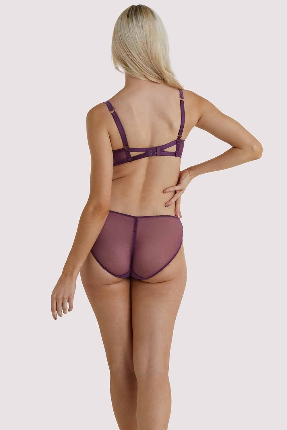 Lurex Amythest Bra