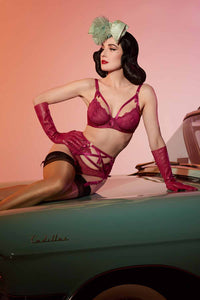 Madame X Magenta Bra