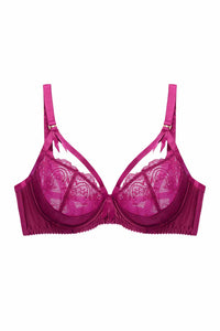 Madame X Magenta Plunge Curve Bra
