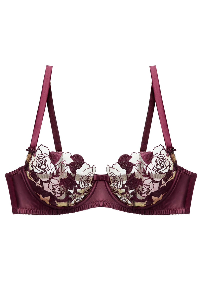 Rosabelle Dark Cherry Bra – Playful Promises