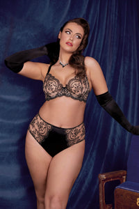 Severine Black Curve Bra