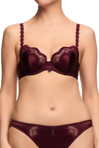 Star Lift Plum Underwire Balconette Bra