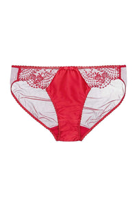 Julie's Roses Red Bikini Briefs