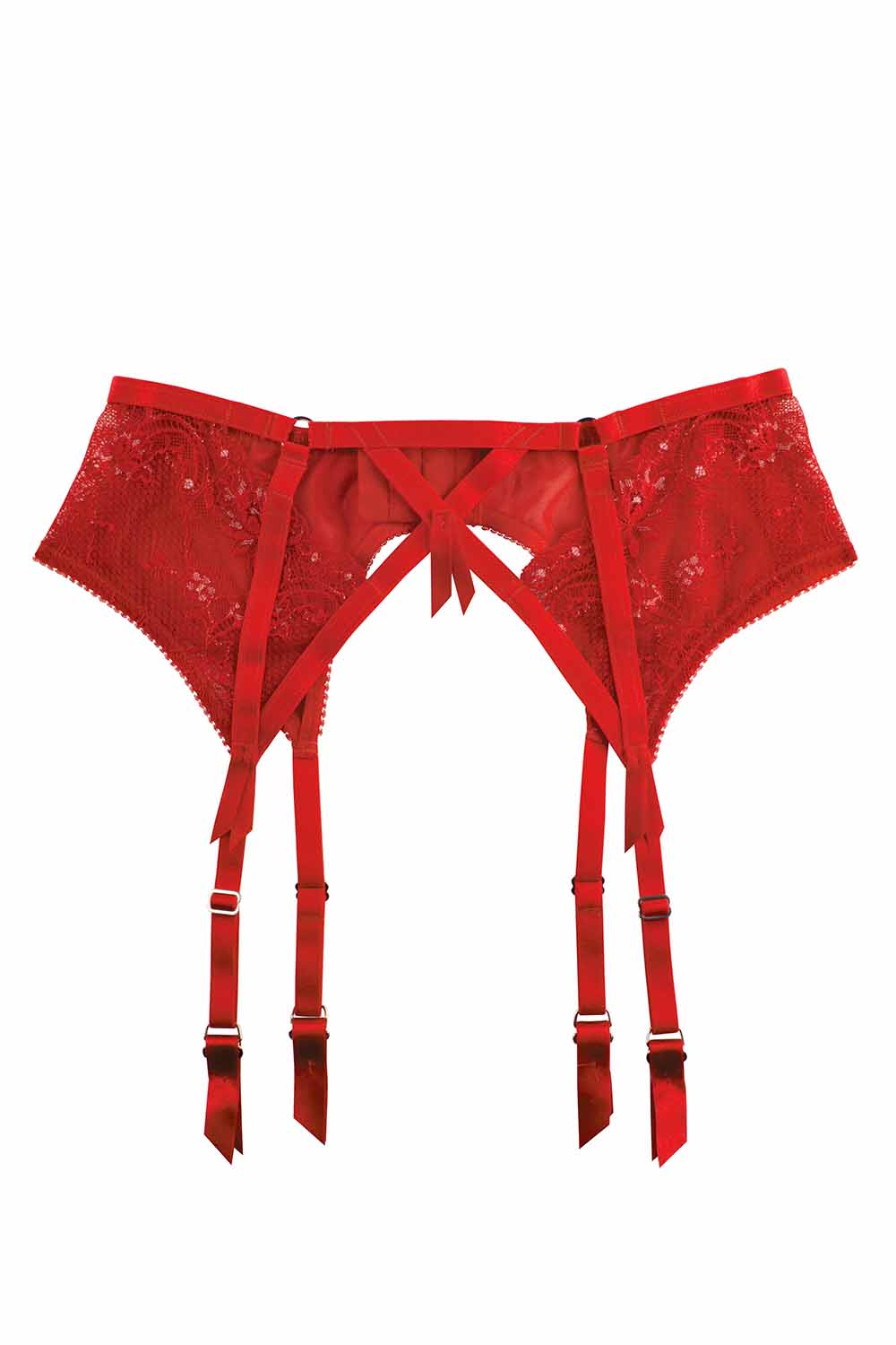 Madame X Red Suspender
