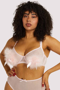 Pink Plus size lingerie