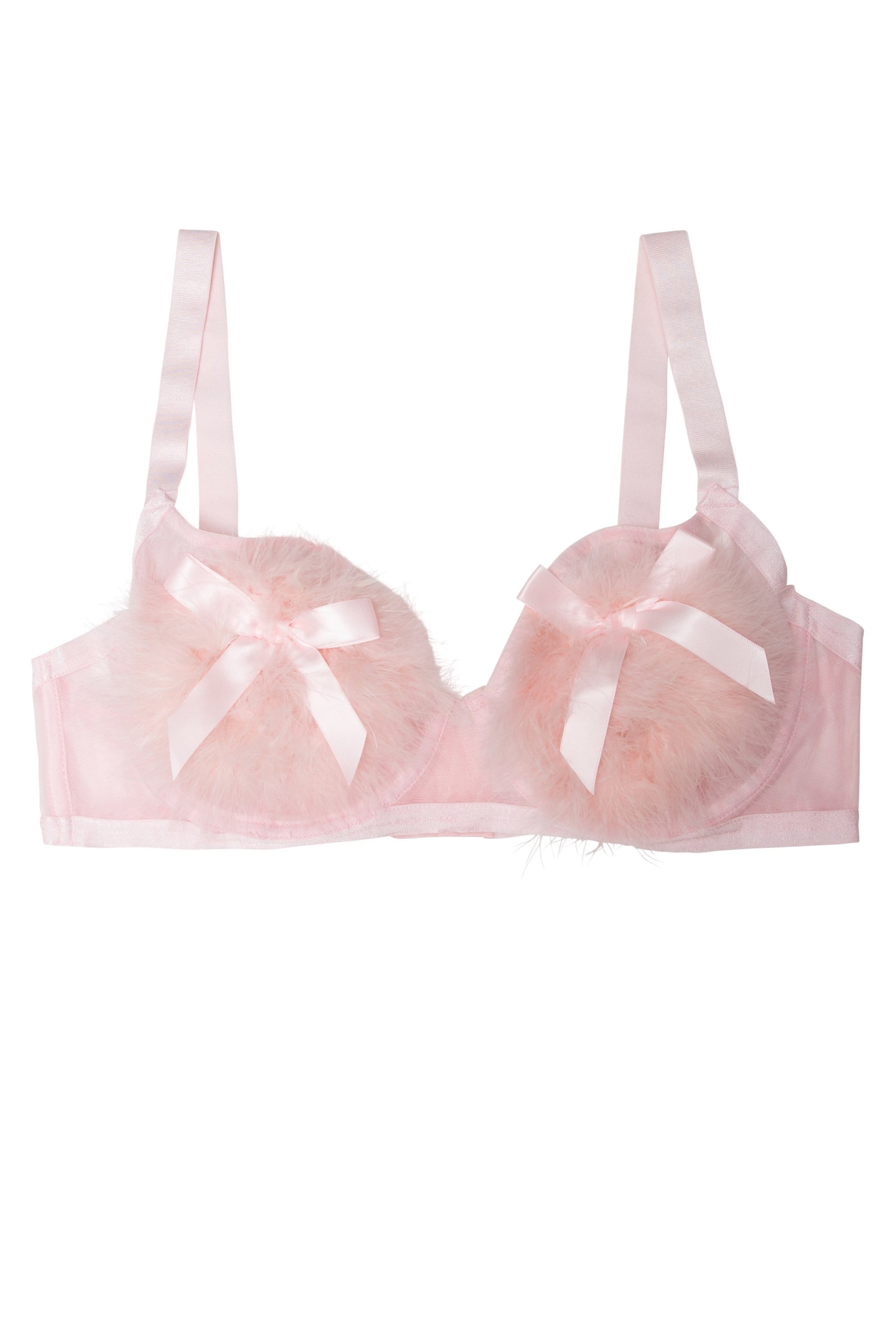 Buy Featherline Women Pink Lace Single Bra ( 38C ) Online at Best