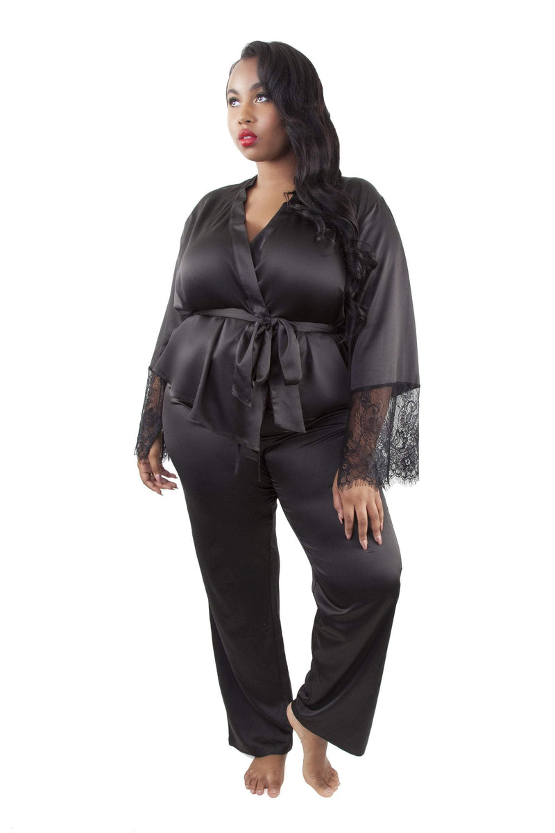 Joanie Satin PJ Set