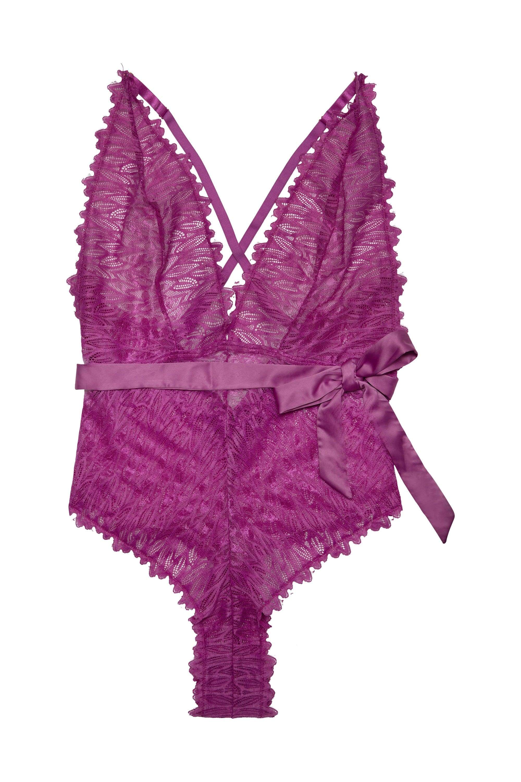 Margot Violet High Apex Plunge Body