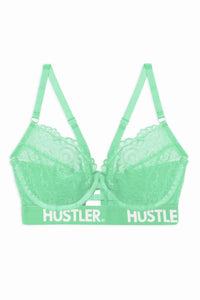 Branded Mint Curve Lace Bra