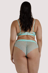Branded Mint Curve Lace Bra