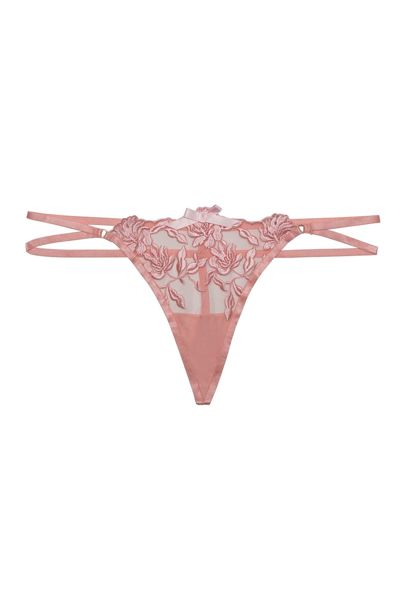 Peaches - Strappy Lace String Thong