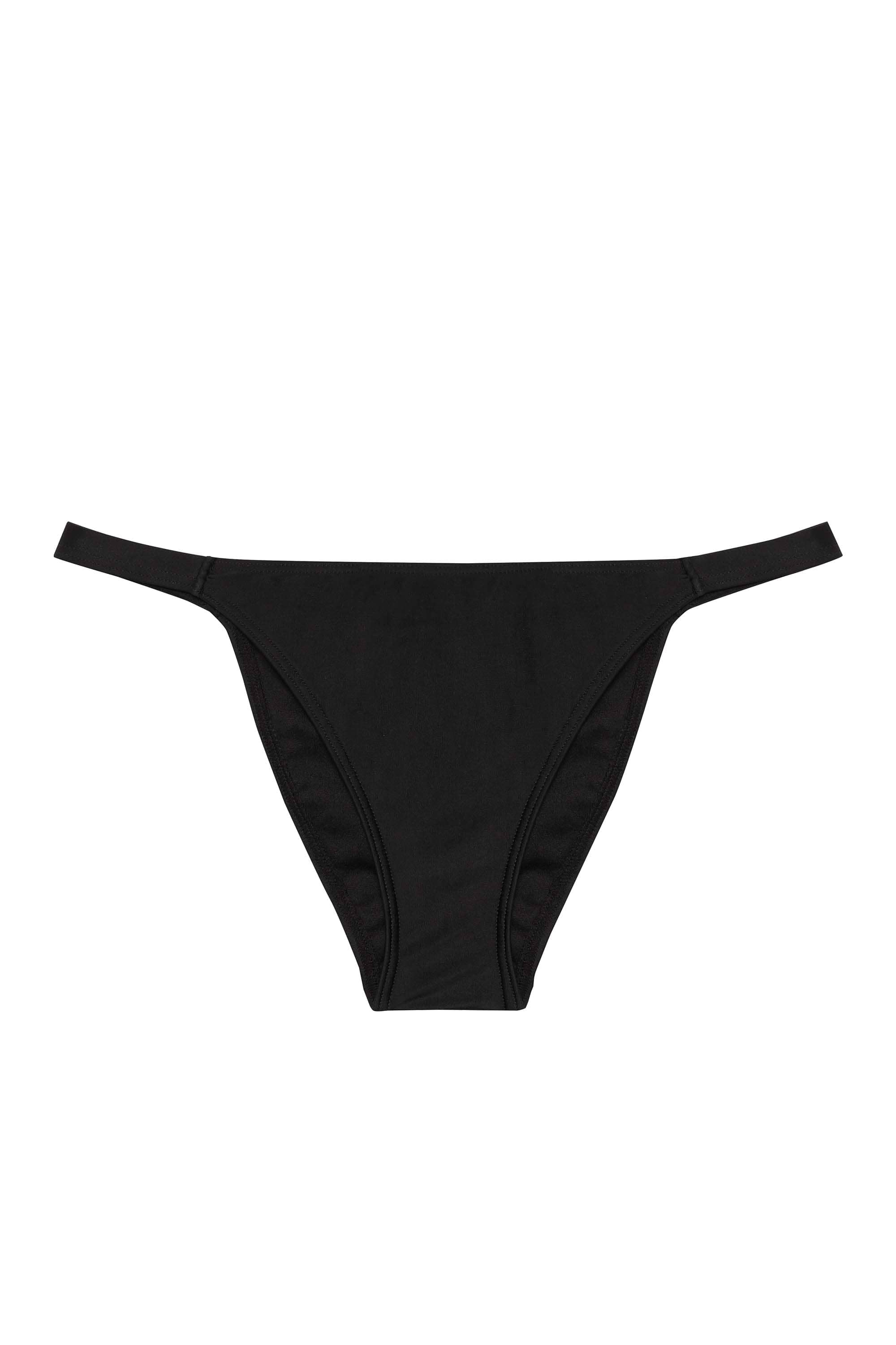 Black Tanga Bikini Brief