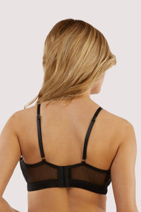 Celestial Embroidered Triangle Bralette