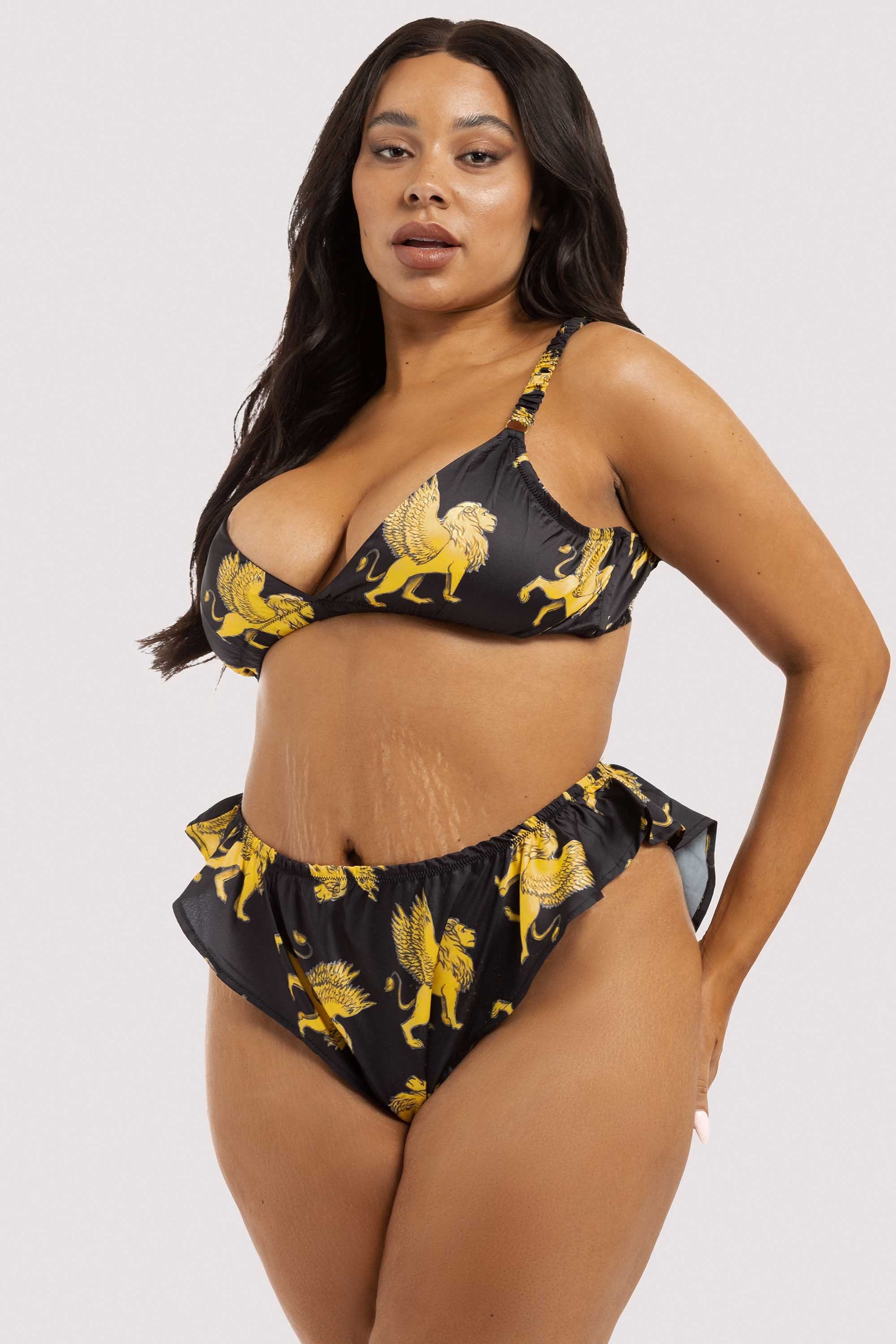 Lioness Flutter Black Panty
