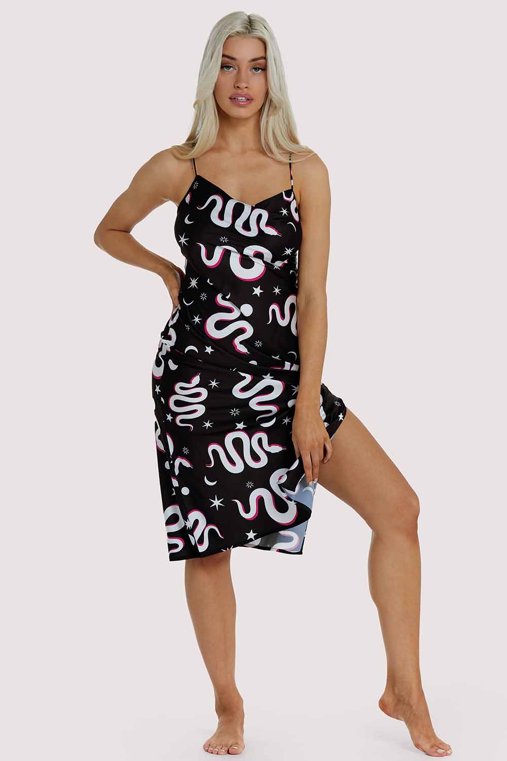Black Moon Snake Dress