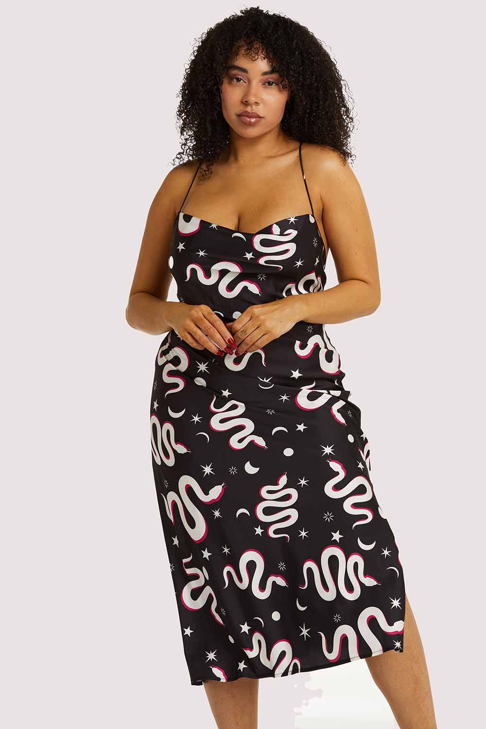 Black Moon Snake Dress