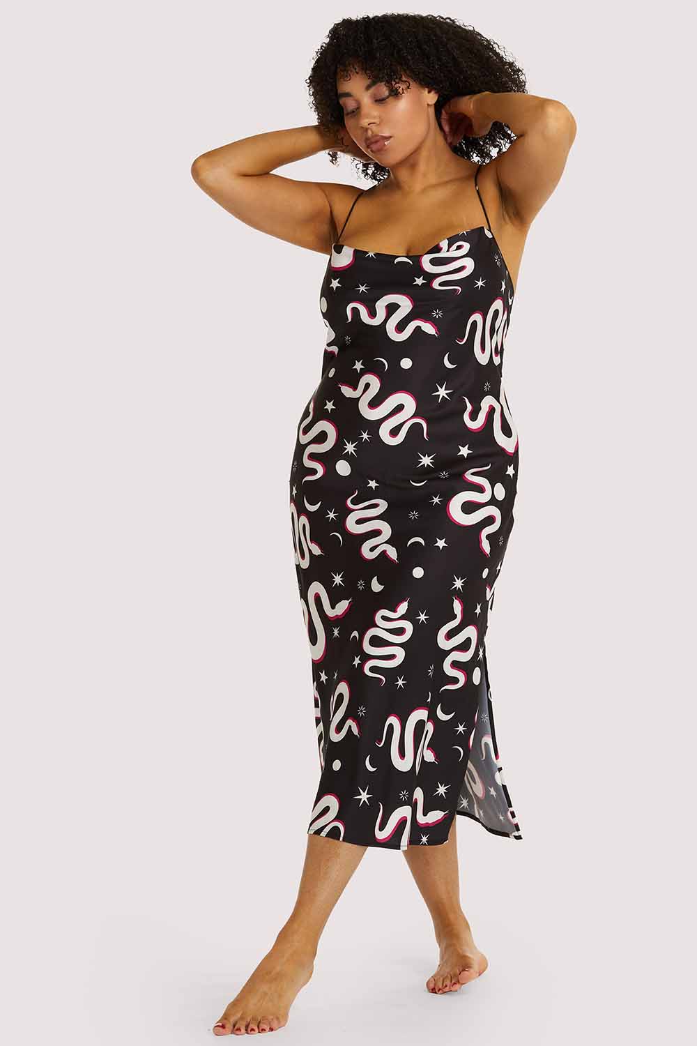 Black Moon Snake Dress