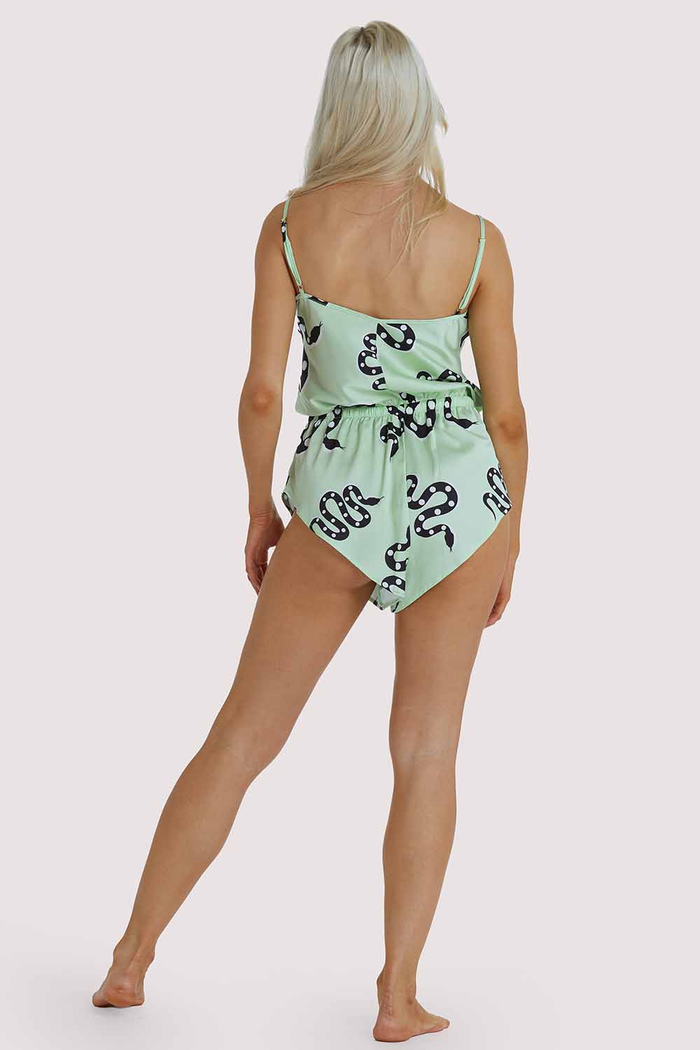 Green Moon Snake Playsuit