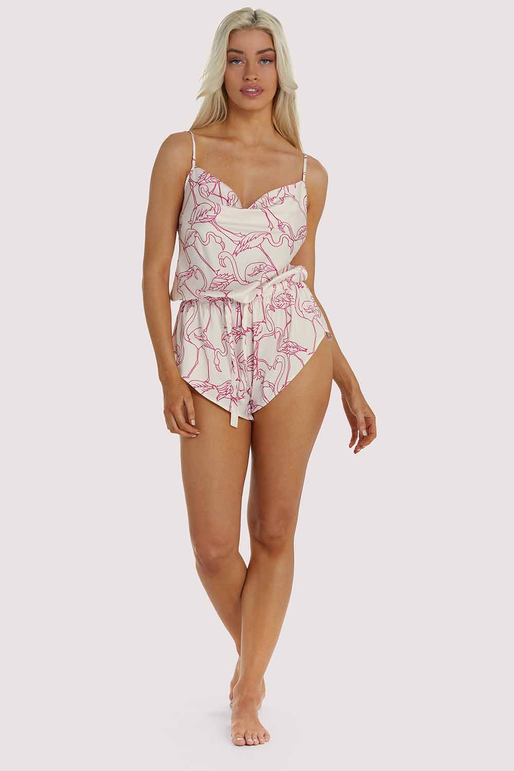 Pink Flamingo Playsuit
