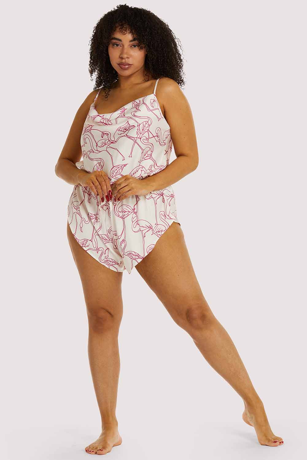 Pink Flamingo Playsuit