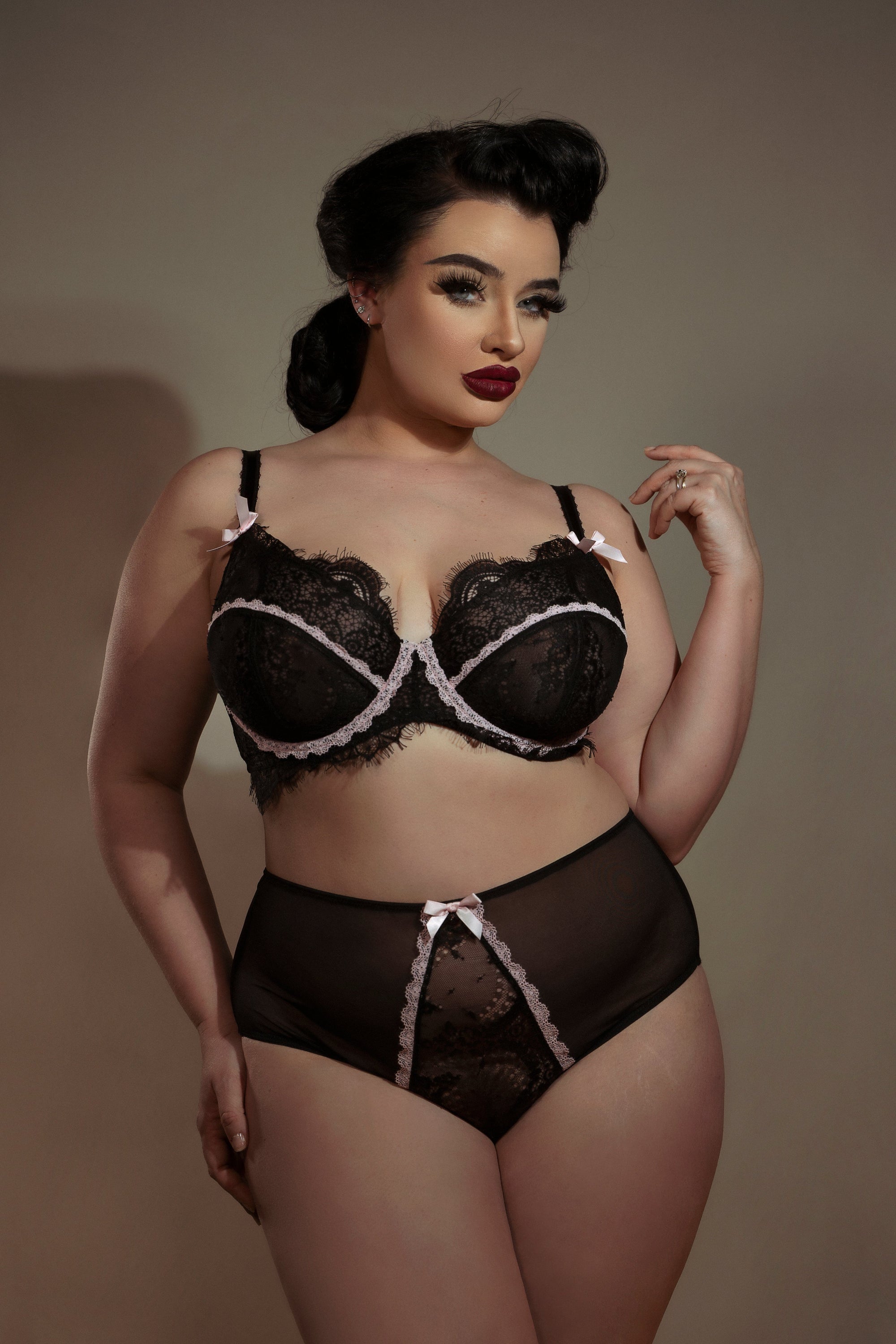 Caresse Black Lace Bra