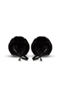 Noir Black Pom Adjustable Nipple Clamps